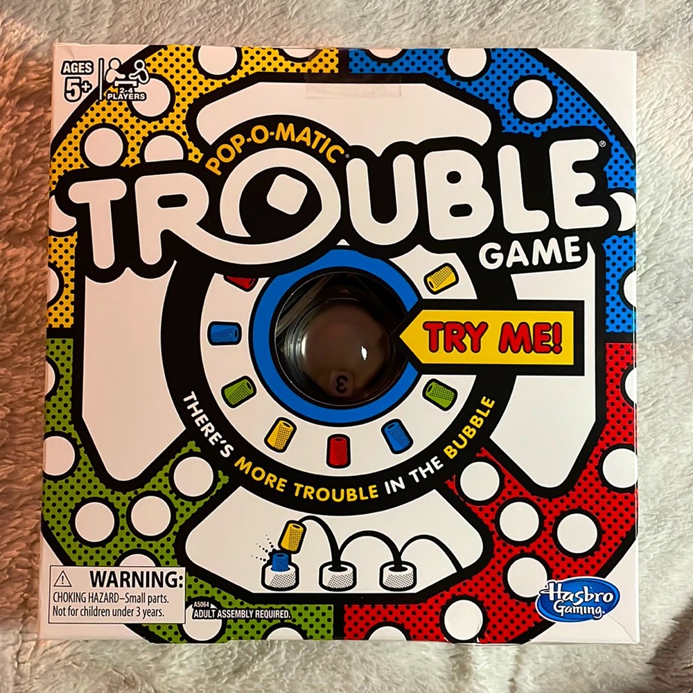 Trouble Game (Unopened) & New